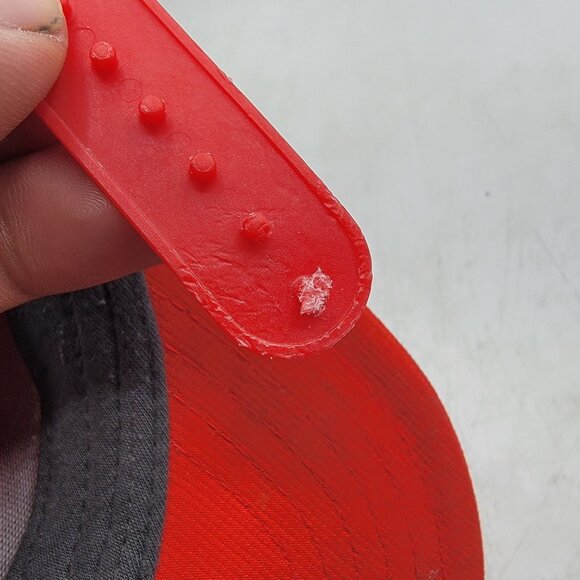 Under Armour UA Flat Fit Hat Red Snapback Adjustable Casual Outdoors Comfort - Picture 8 of 10